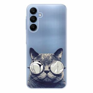 Odolné silikonové pouzdro iSaprio - Crazy Cat 01 - Samsung Galaxy A25 5G obraz