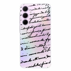 Odolné silikonové pouzdro iSaprio - Handwriting 01 - black - Samsung Galaxy A35 5G obraz