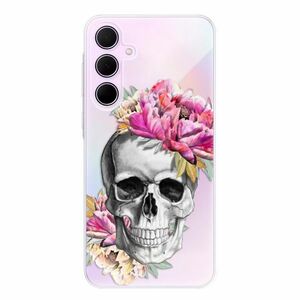 Odolné silikonové pouzdro iSaprio - Pretty Skull - Samsung Galaxy A35 5G obraz