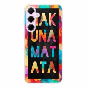 Odolné silikonové pouzdro iSaprio - Hakuna Matata 01 - Samsung Galaxy A35 5G obraz