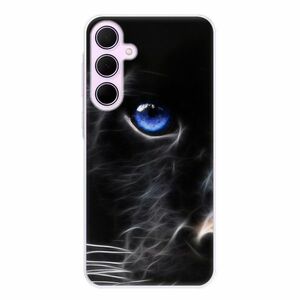 Odolné silikonové pouzdro iSaprio - Black Puma - Samsung Galaxy A55 5G obraz