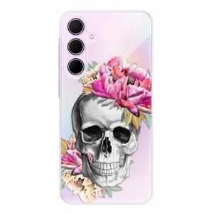 Odolné silikonové pouzdro iSaprio - Pretty Skull - Samsung Galaxy A55 5G obraz
