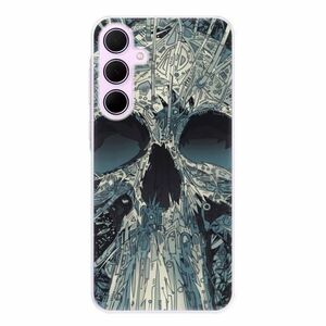 Odolné silikonové pouzdro iSaprio - Abstract Skull - Samsung Galaxy A55 5G obraz