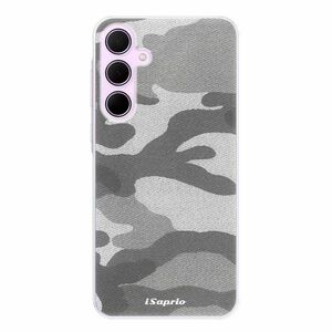 Odolné silikonové pouzdro iSaprio - Gray Camuflage 02 - Samsung Galaxy A55 5G obraz