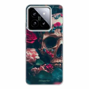 Odolné silikonové pouzdro iSaprio - Skull in Roses - Xiaomi 14 obraz