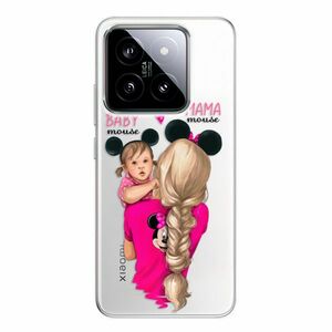 Odolné silikonové pouzdro iSaprio - Mama Mouse Blond and Girl - Xiaomi 14 obraz