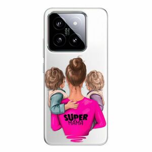 Odolné silikonové pouzdro iSaprio - Super Mama - Two Boys - Xiaomi 14 obraz