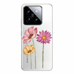Odolné silikonové pouzdro iSaprio - Three Flowers - Xiaomi 14 obraz