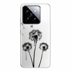 Odolné silikonové pouzdro iSaprio - Three Dandelions - black - Xiaomi 14 obraz