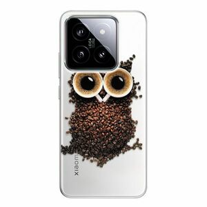 Odolné silikonové pouzdro iSaprio - Owl And Coffee - Xiaomi 14 obraz