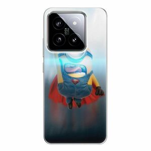 Odolné silikonové pouzdro iSaprio - Mimons Superman 02 - Xiaomi 14 obraz