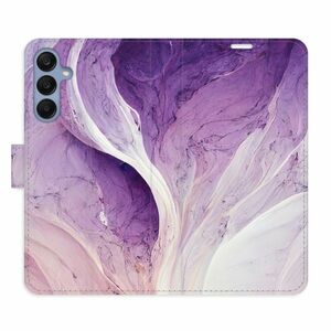 Flipové pouzdro iSaprio - Purple Paint - Samsung Galaxy A25 5G obraz