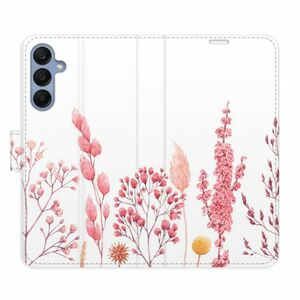 Flipové pouzdro iSaprio - Pink Flowers 03 - Samsung Galaxy A25 5G obraz