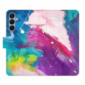 Flipové pouzdro iSaprio - Abstract Paint 05 - Samsung Galaxy A25 5G obraz
