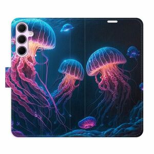 Flipové pouzdro iSaprio - Jellyfish - Samsung Galaxy A35 5G obraz