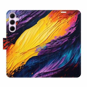 Flipové pouzdro iSaprio - Fire Paint - Samsung Galaxy A35 5G obraz