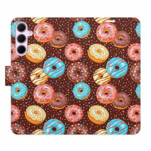 Flipové pouzdro iSaprio - Donuts Pattern - Samsung Galaxy A35 5G obraz
