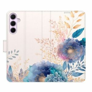 Flipové pouzdro iSaprio - Ornamental Flowers 03 - Samsung Galaxy A55 5G obraz