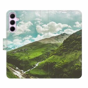 Flipové pouzdro iSaprio - Mountain Valley - Samsung Galaxy A55 5G obraz