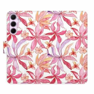 Flipové pouzdro iSaprio - Flower Pattern 10 - Samsung Galaxy A55 5G obraz