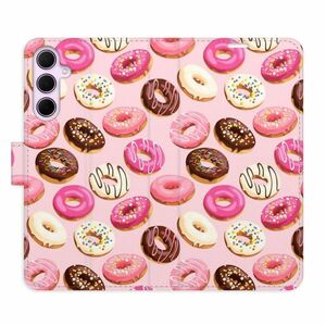 Flipové pouzdro iSaprio - Donuts Pattern 03 - Samsung Galaxy A55 5G obraz
