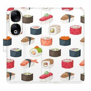 Flipové pouzdro iSaprio - Sushi Pattern 02 - Honor 90 5G obraz
