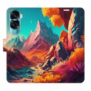 Flipové pouzdro iSaprio - Colorful Mountains - Honor 90 Lite 5G obraz