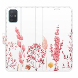 Flipové pouzdro iSaprio - Pink Flowers 03 - Samsung Galaxy A71 obraz