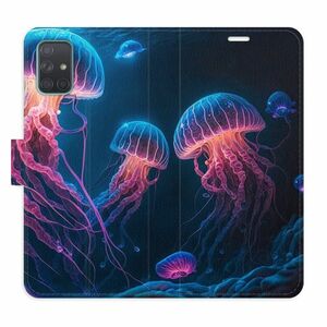 Flipové pouzdro iSaprio - Jellyfish - Samsung Galaxy A71 obraz