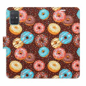 Flipové pouzdro iSaprio - Donuts Pattern - Samsung Galaxy A71 obraz