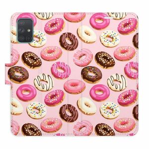 Flipové pouzdro iSaprio - Donuts Pattern 03 - Samsung Galaxy A71 obraz