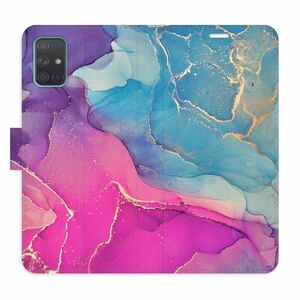 Flipové pouzdro iSaprio - Colour Marble 02 - Samsung Galaxy A71 obraz