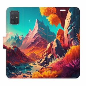 Flipové pouzdro iSaprio - Colorful Mountains - Samsung Galaxy A71 obraz
