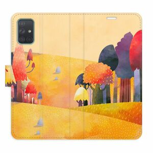 Flipové pouzdro iSaprio - Autumn Forest - Samsung Galaxy A71 obraz
