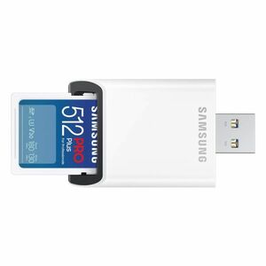 Samsung SDXC karta 512GB PRO Plus/USB adaptér obraz