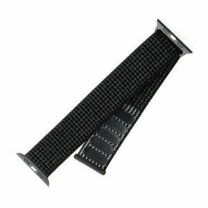 FIXED Nylon Strap for Apple Watch 42/44/45 mm, reflex black, vystavený, záruka 21 měsíců obraz