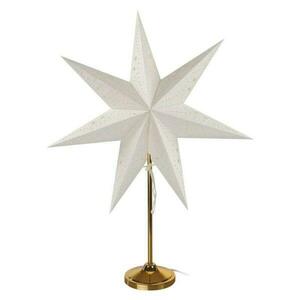 EMOS Vánoční hvězda papírová se zlatým stojánkem, 45 cm, vnitřní DCAZ15 obraz