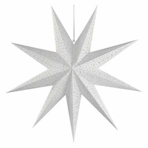EMOS Vánoční hvězda papírová závěsná, 60 cm, vnitřní DCAZ09 obraz