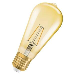 OSRAM LEDVANCE Vintage 1906 Edison 22 Filament 2.5W 824 Gold E27 4099854091339 obraz