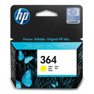 HP 364 Žlutá originální inkoustová kazeta CB320EE#BA3 obraz