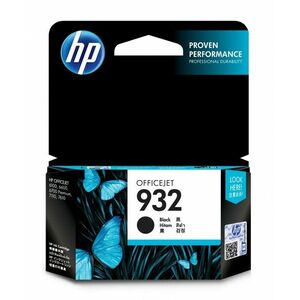 HP 932 Černá originální inkoustová kazeta CN057AE#BGY obraz