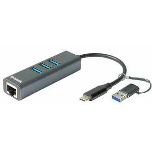 D-Link DUB-2332 rozbočovač rozhraní USB typu C 5000 Mbit/s DUB-2332 obraz