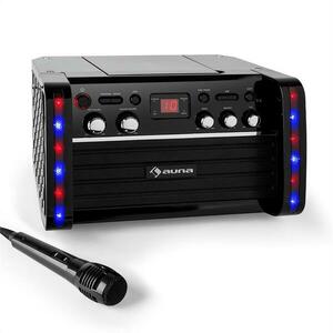 Auna Disco Fever, karaoke systém, CD/CD + G přehrávač obraz