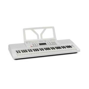 SCHUBERT Etude 61 MK II, keyboard, 61 dynamických kláves, 300 zvuků/rytmů, bílý obraz