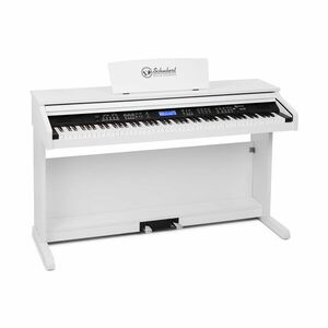 SCHUBERT Subi88 MK II, digitální piano, 88 kláves, MIDI, USB, 360 zvuků, 160 rytmů, bílé obraz
