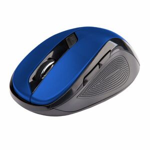 Bezdrátová myš C-Tech WLM-02, USB, 1600 dpi, modrá obraz