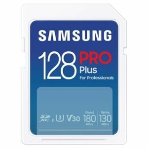 Samsung SDXC karta 128 GB PRO Plus + USB adaptér obraz