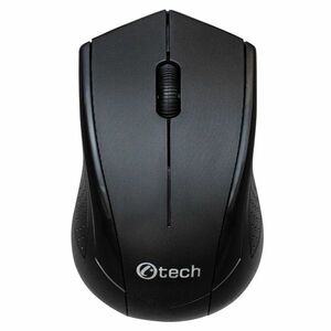 Bezdrátová myš C-Tech WLM-07, USB přijímač, 1200 DPI, černá obraz