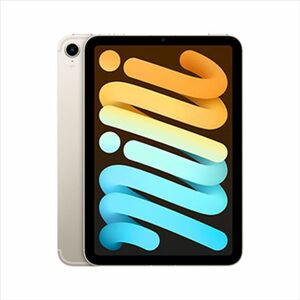 Apple iPad mini (2021) Wi-Fi + Cellular 64GB, starlight obraz