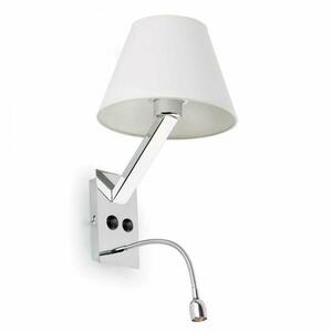 FARO MOMA nástěnná lampa, bílá obraz